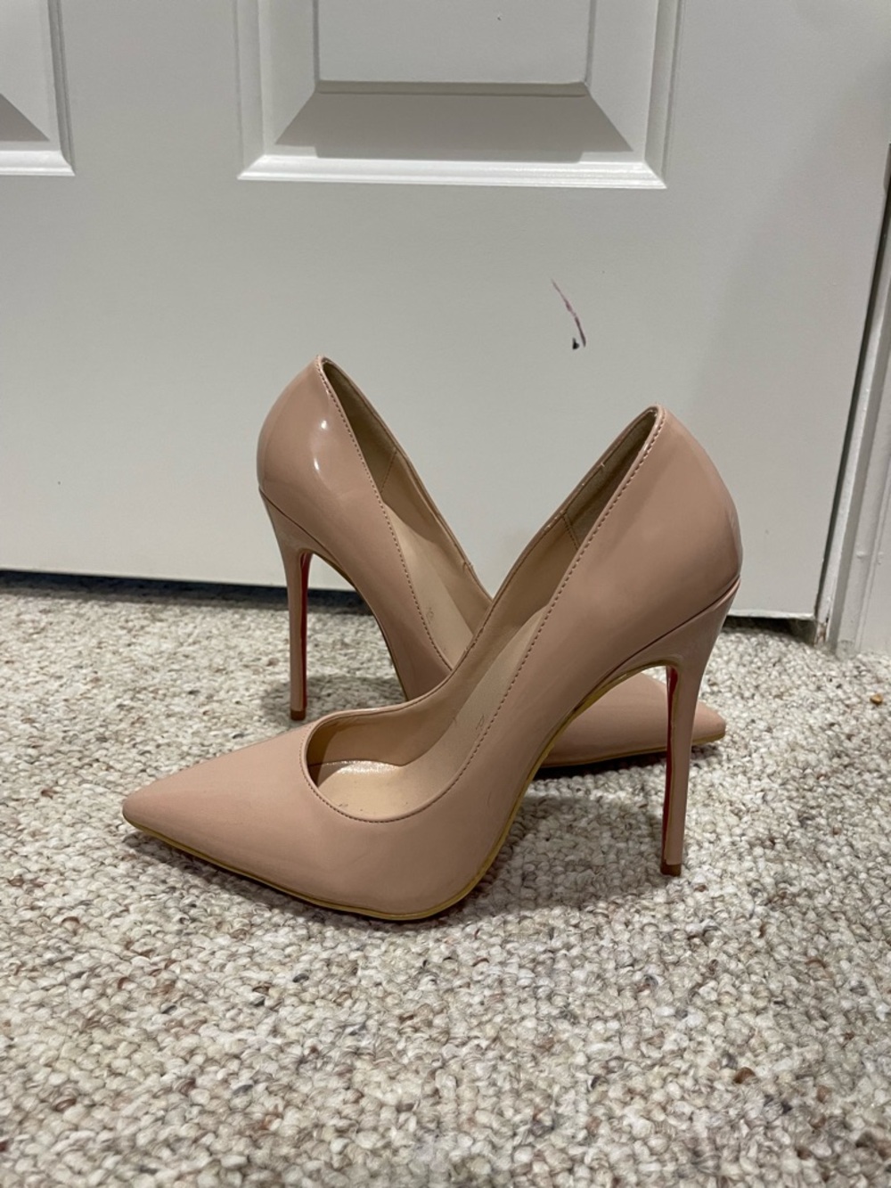 Christian Louboutin Patent Stiletto Pumps - Women's High Heels